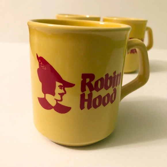 Vintage Lot of 4 Robin Hood Mugs Cups Made in England - Picture 6 of 14
